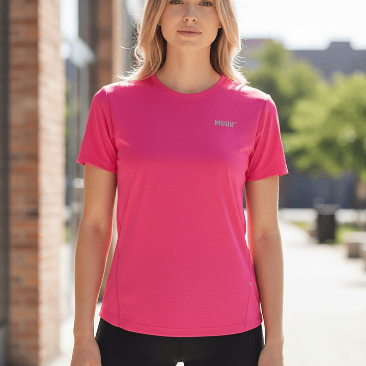 Polera Multisport Muuk Rosado 5