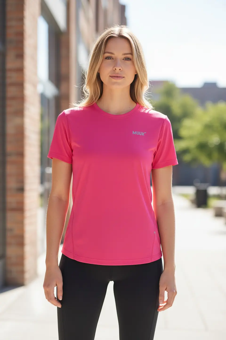 Polera Multisport Muuk Rosado 5