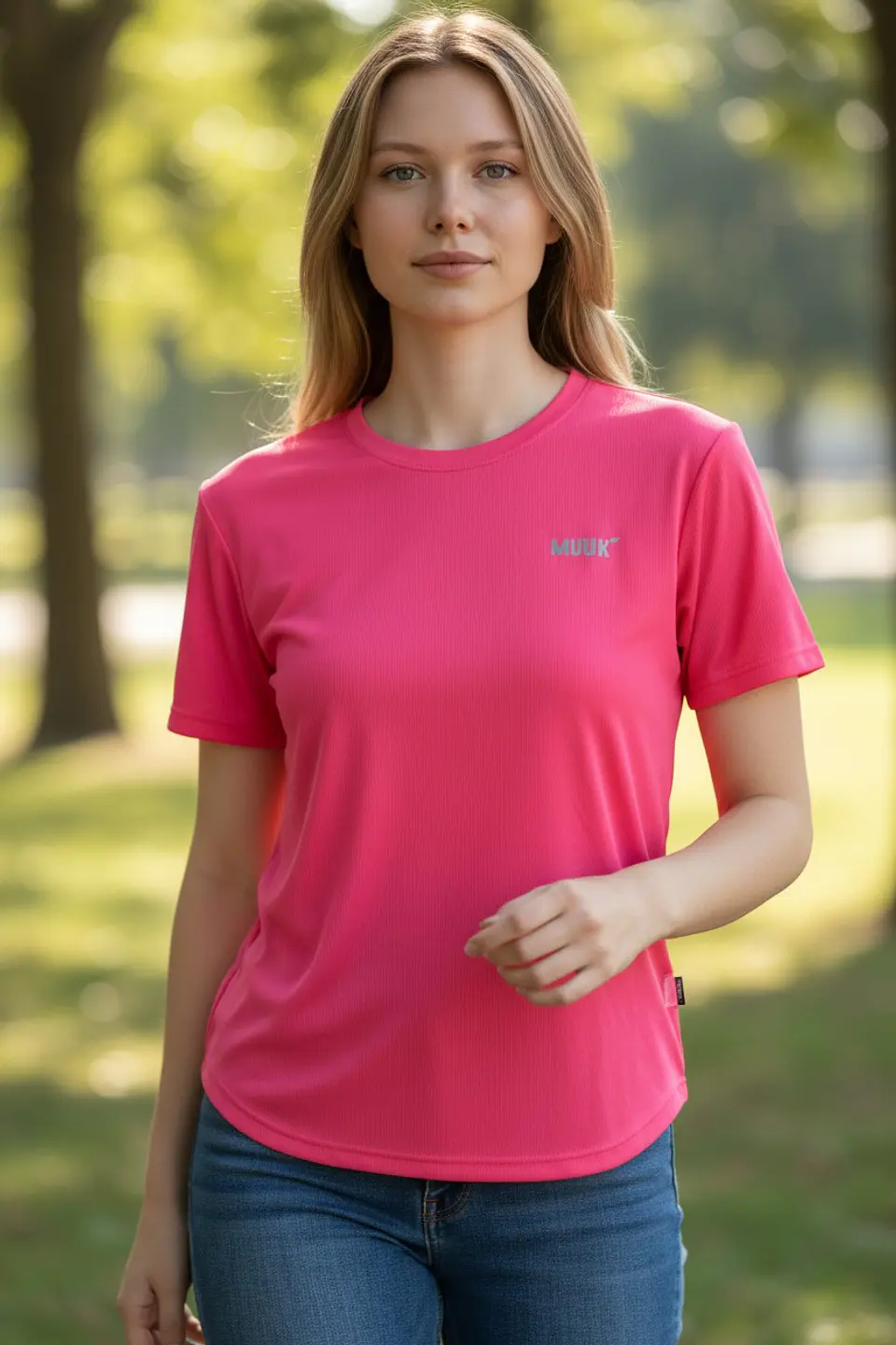 Polera Multisport Muuk Rosado 8