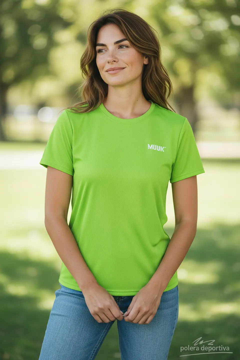Polera Multisport Muuk Verde 4