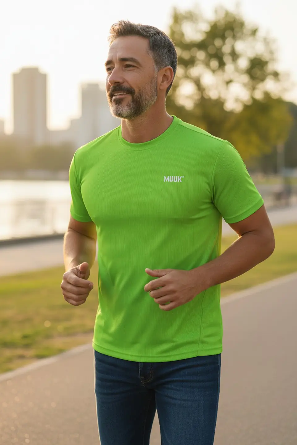 Polera Multisport Muuk Verde 7