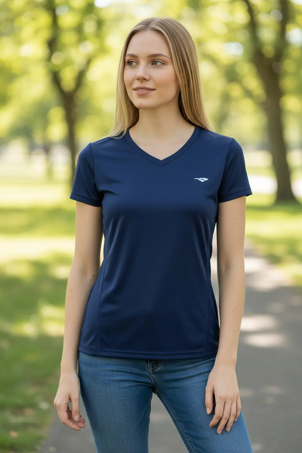Polera Penalty 645 Femenina Azul Oscuro 4