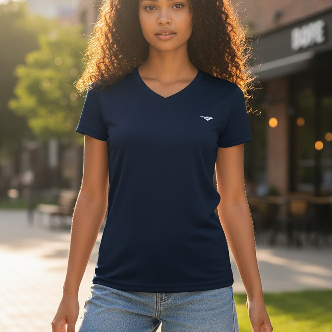 Polera Penalty 645 Femenina Azul Oscuro 5