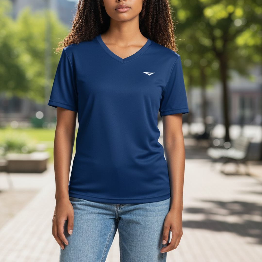 Polera Penalty 645 Femenina Azul Rey 6