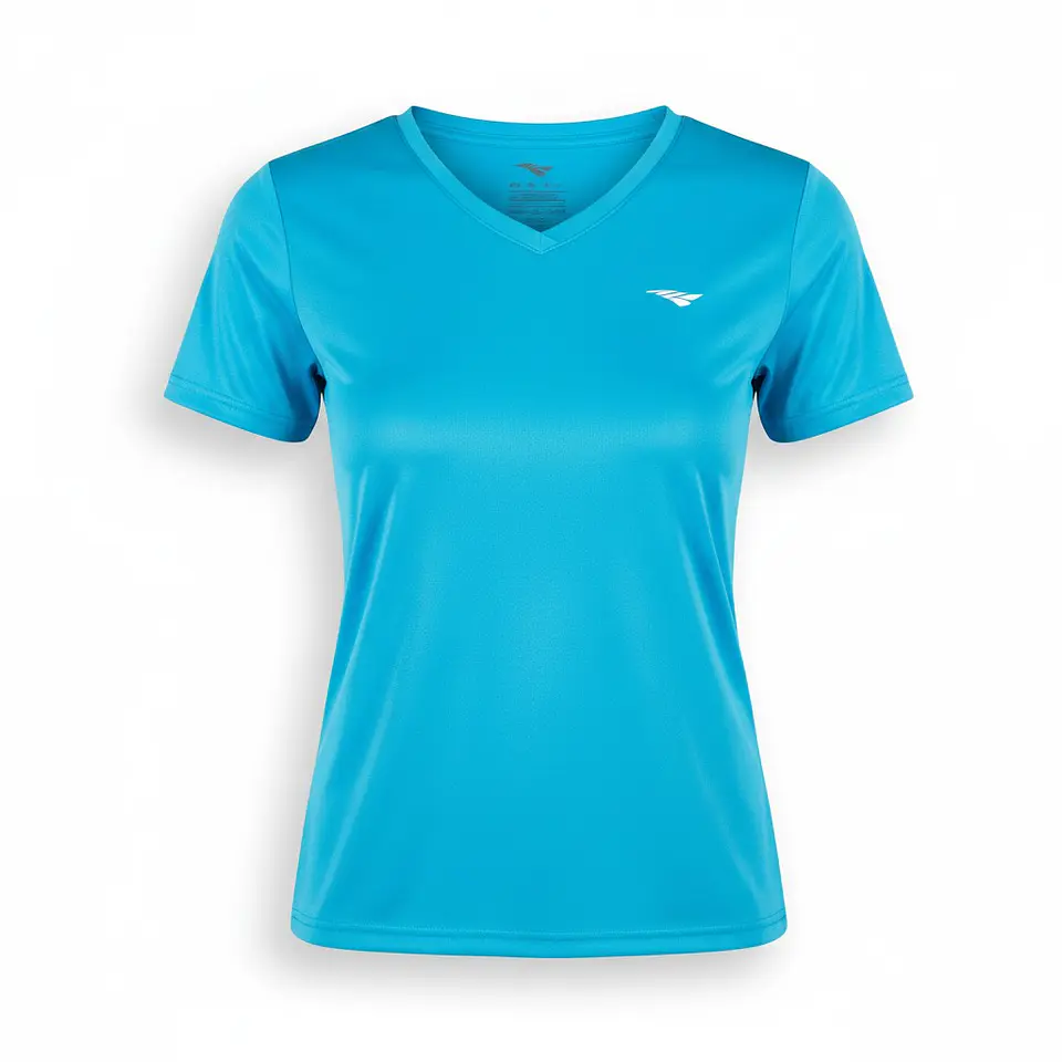 Polera Penalty 645 Femenina Celeste 1