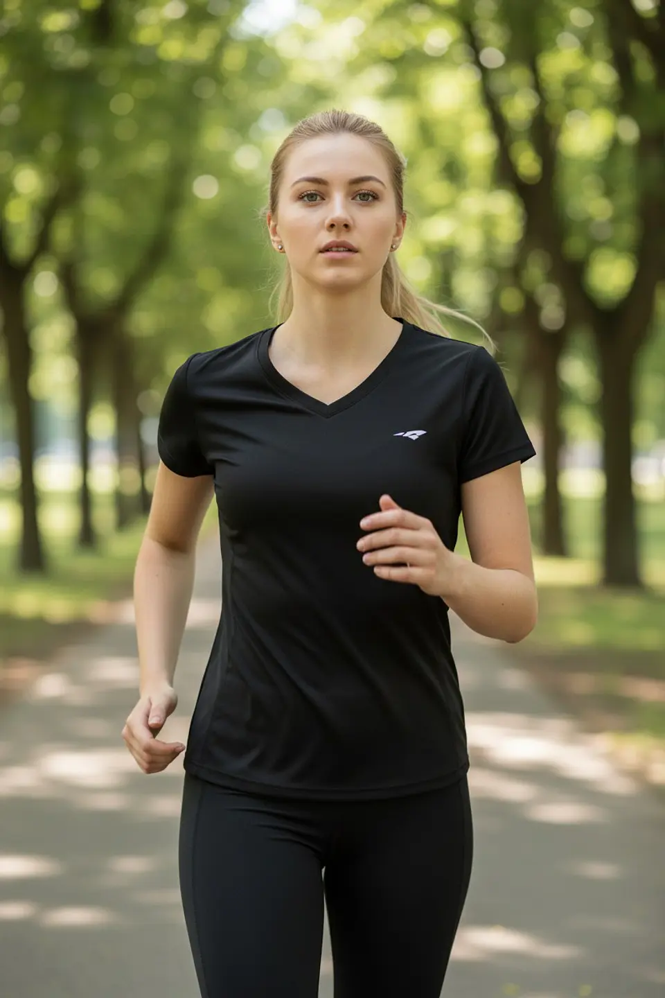 Polera Penalty 645 Femenina Negra 4