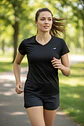Polera Penalty 645 Femenina Negra - Miniatura 5