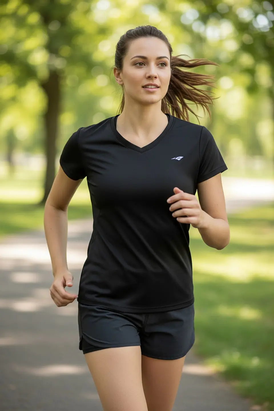 Polera Penalty 645 Femenina Negra 5