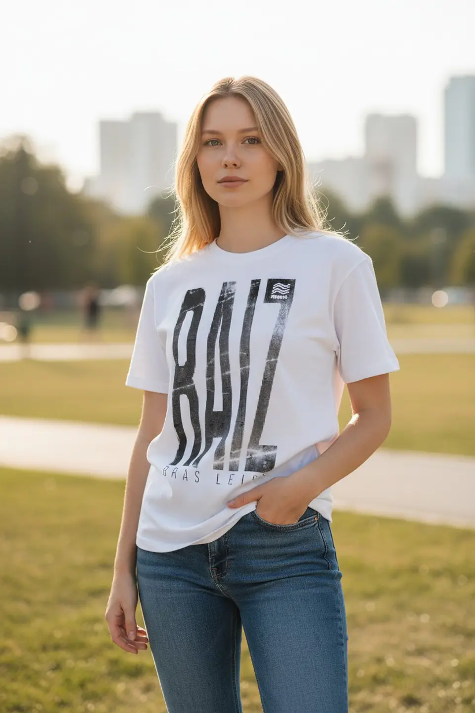 Polera Penalty Brasileira Blanco 2