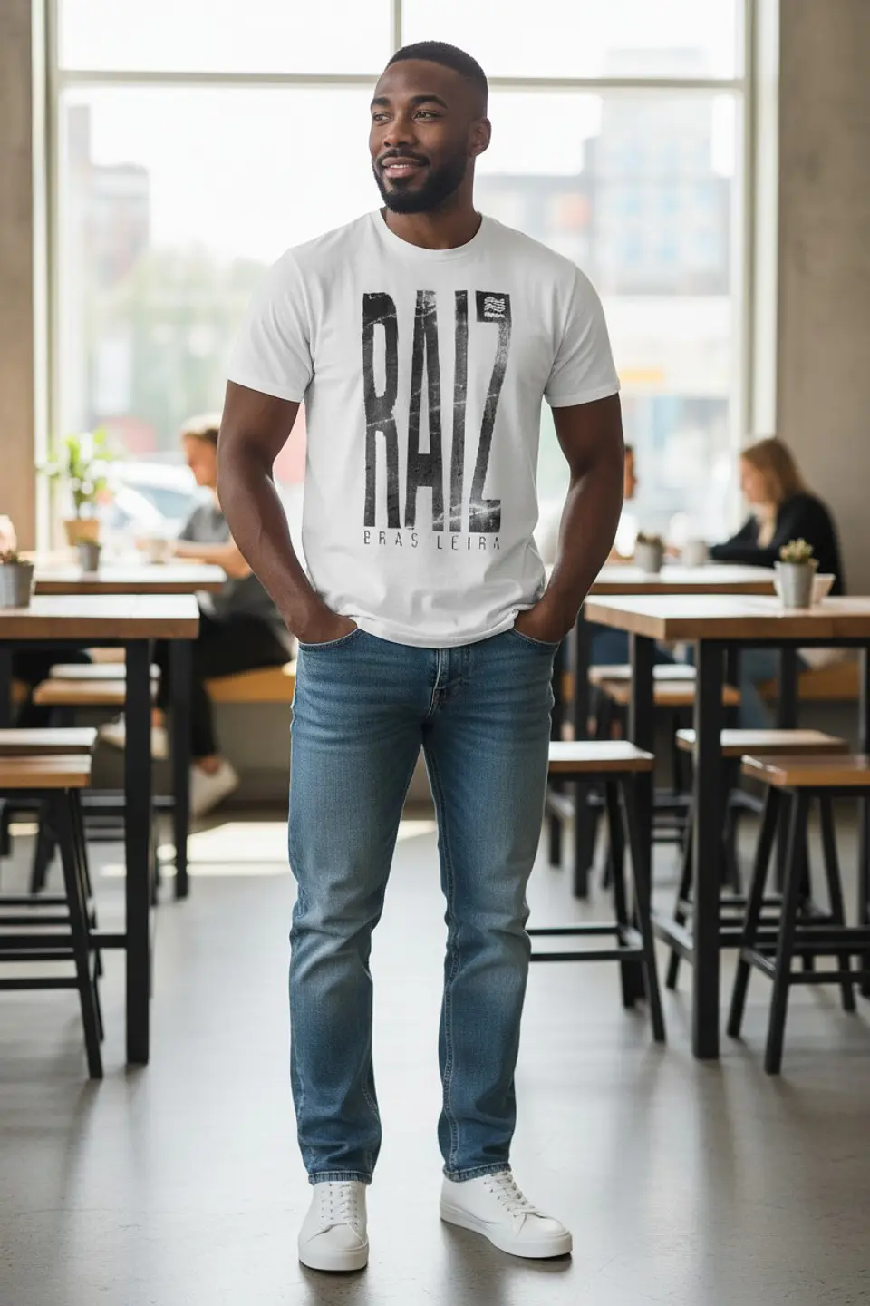 Polera Penalty Brasileira Blanco 3