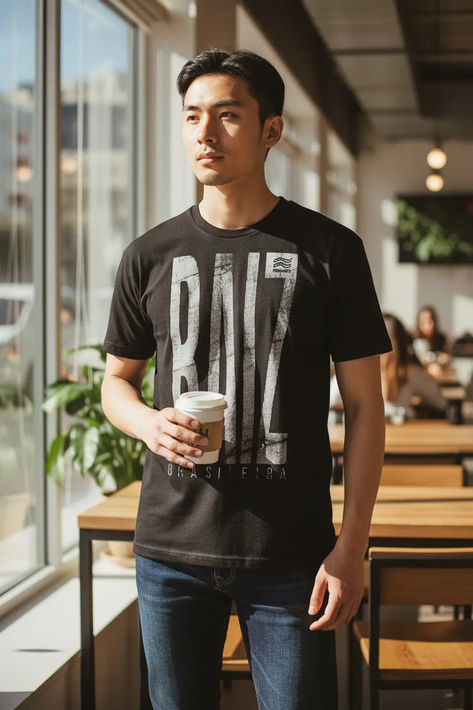Polera Penalty Brasileira Negro 4