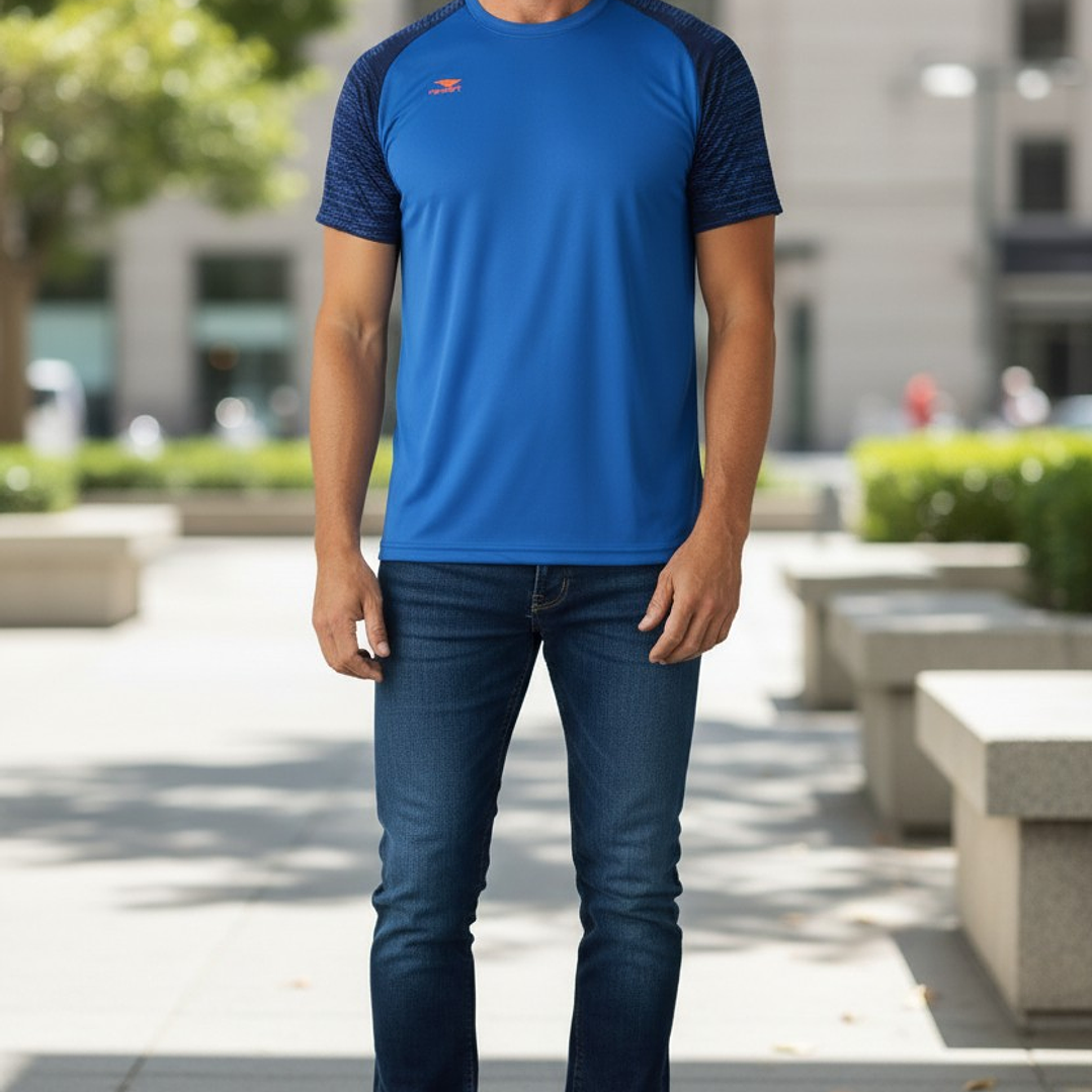 Polera Penalty Digital UV IX Azul 3