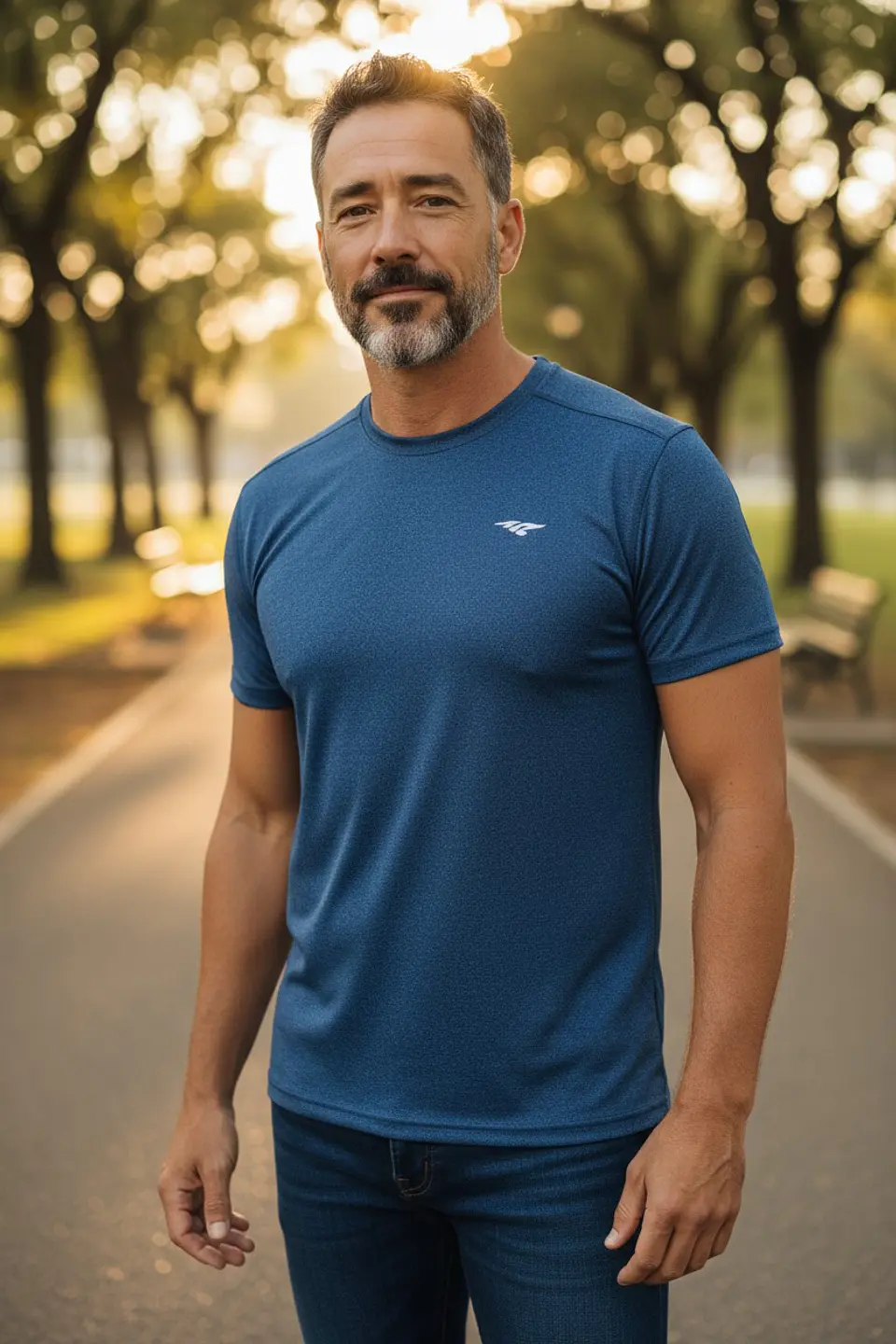 Polera Penalty Duo Azul 4
