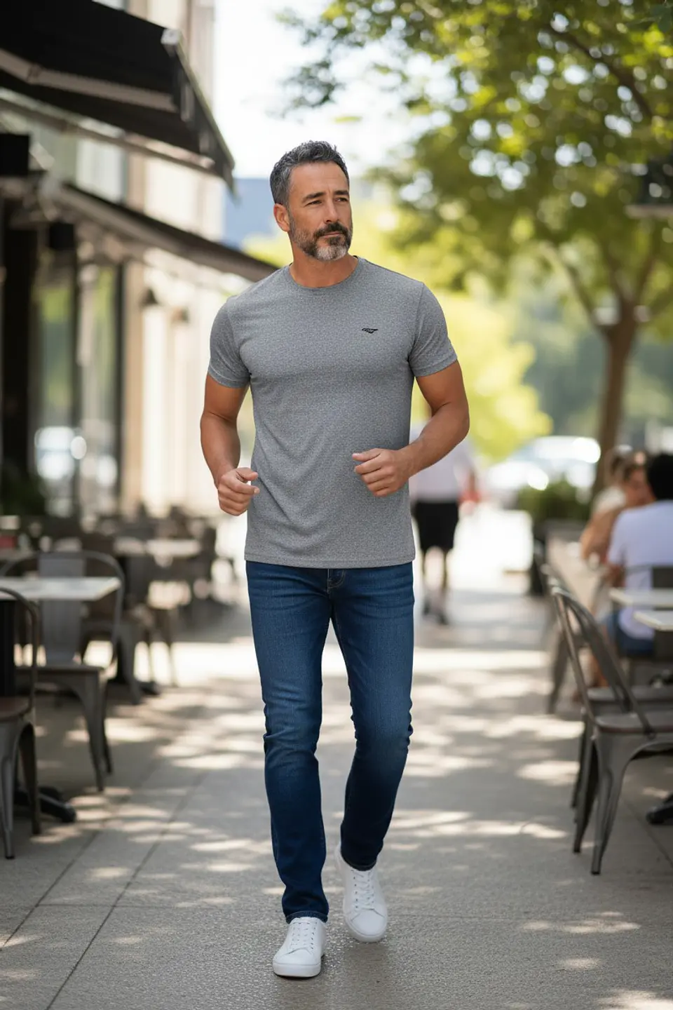 Polera Penalty Duo Gris 5