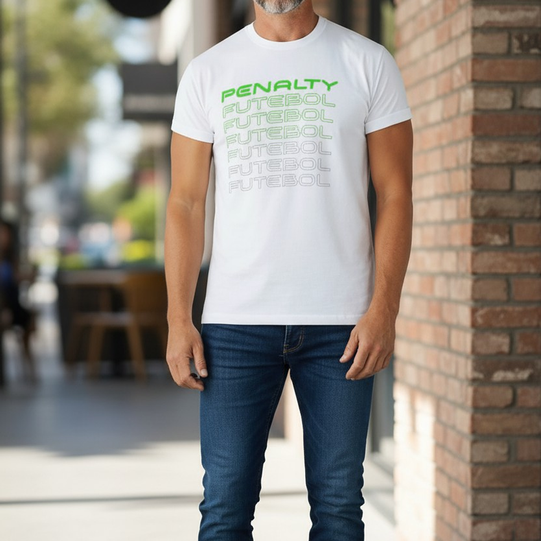 Polera Penalty Fútbol Blanco 4