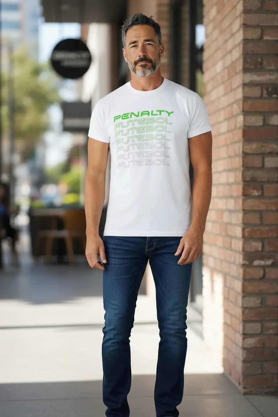 Polera Penalty Fútbol Blanco 4