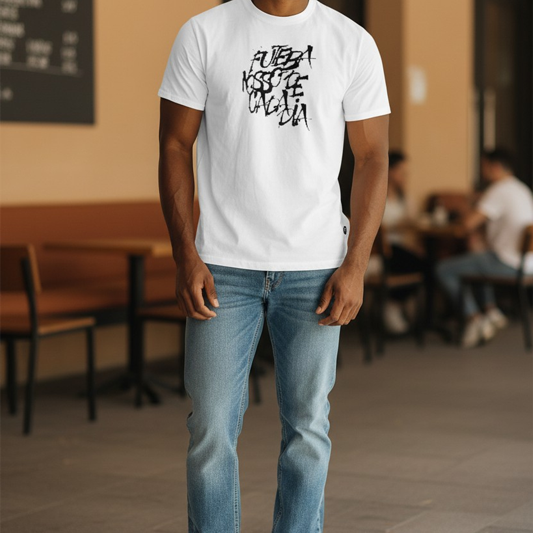 Polera Penalty Futbol Diario Blanco 3