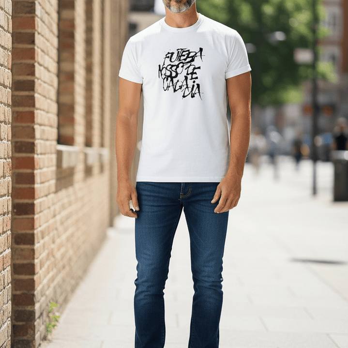 Polera Penalty Futbol Diario Blanco 4