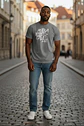 Polera Penalty Futbol Diario Gris - Miniatura 2