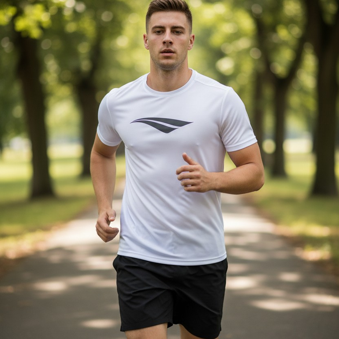 Polera Penalty Logomania Blanco 2