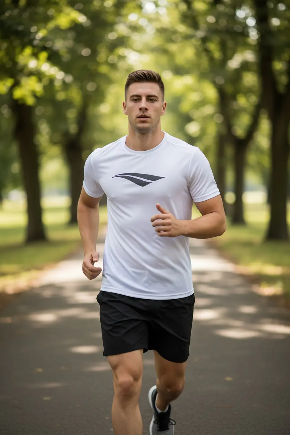 Polera Penalty Logomania Blanco 2