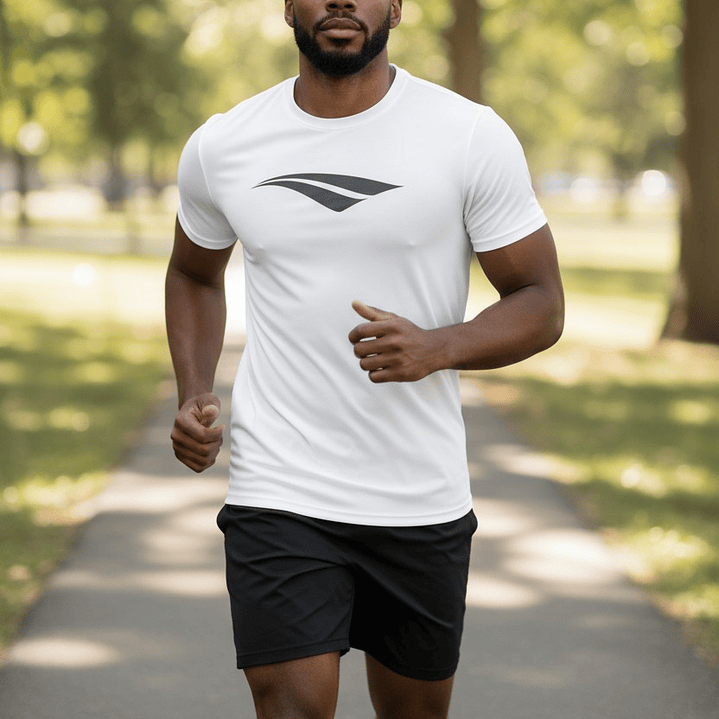 Polera Penalty Logomania Blanco 4