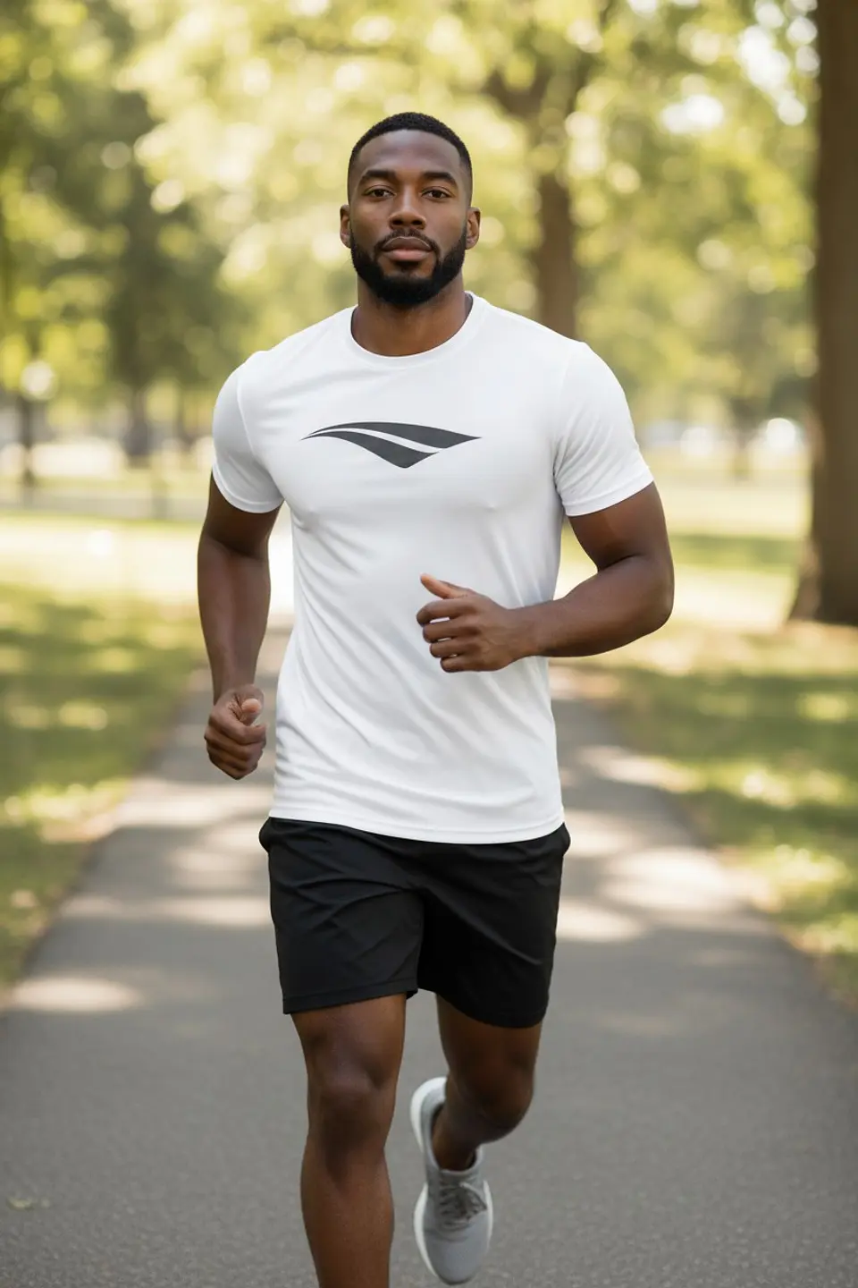 Polera Penalty Logomania Blanco 4