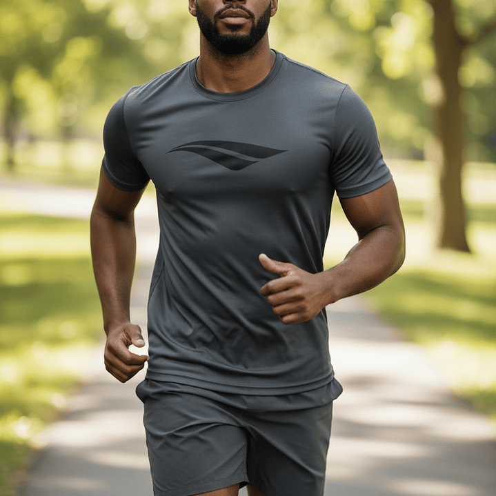 Polera Penalty Logomania Gris Oscuro 2