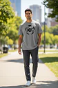 Polera Penalty Pelota Gris - Miniatura 2