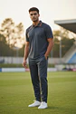 Polera Penalty Polo Br70 UV Plomo - Miniatura 3