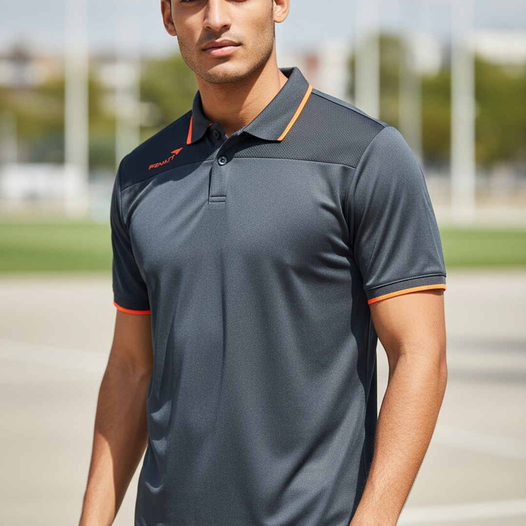 Polera Penalty Polo Br70 UV Plomo 4