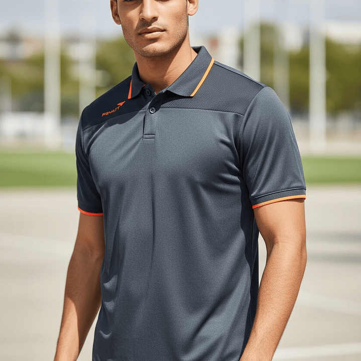 Polera Penalty Polo Br70 UV Plomo 4