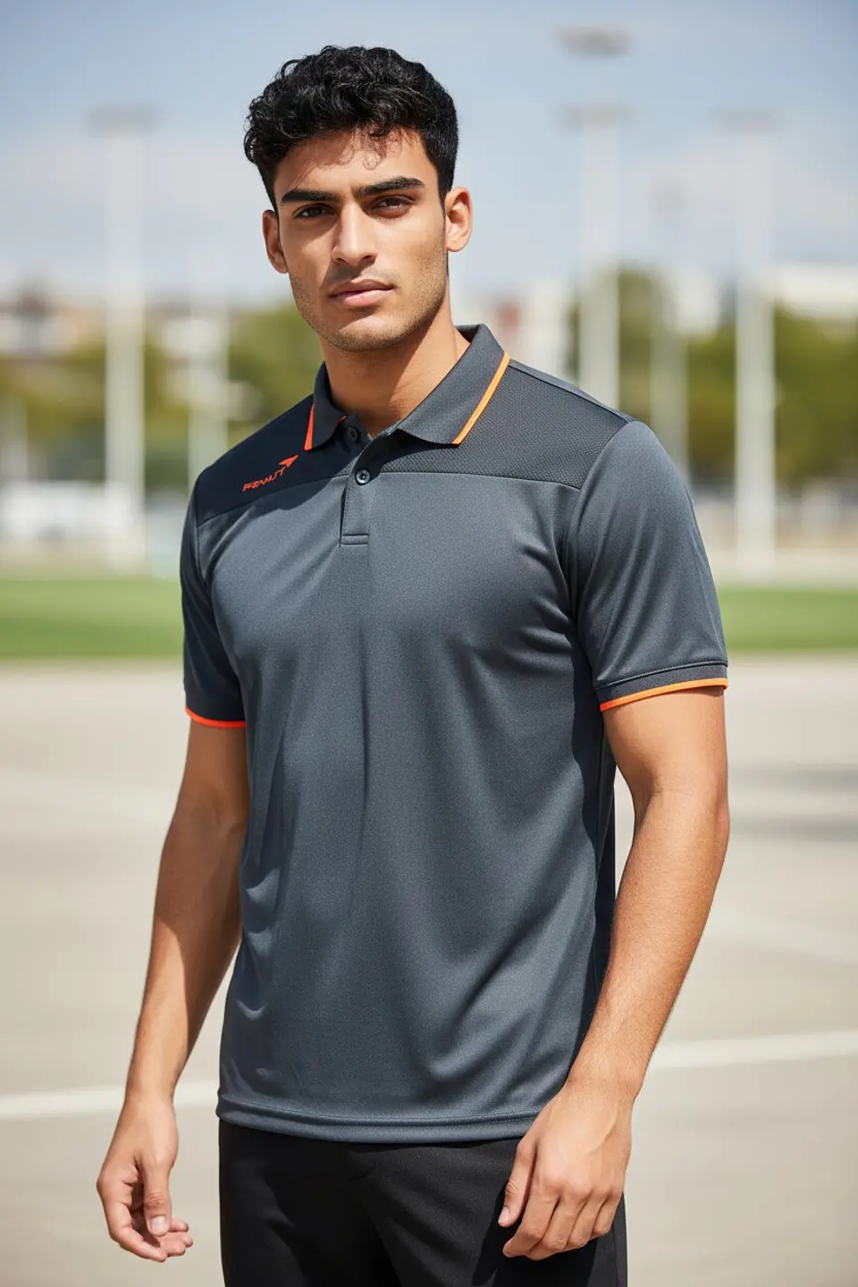 Polera Penalty Polo Br70 UV Plomo 4