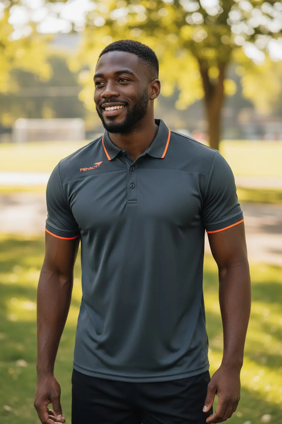 Polera Penalty Polo Br70 UV Plomo 6