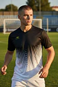 Polera Penalty Prisma Negro Blanco - Miniatura 5