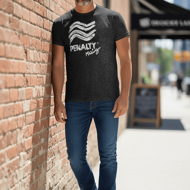 Polera Penalty Raiz Brush Negro 3