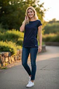 Polera Penalty Raiz Mujer Azul Oscuro - Miniatura 4