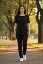 Polera Penalty Raiz Mujer Negro - Miniatura 5