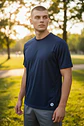 Polera Penalty Raiz Juv. Azul Oscuro - Miniatura 2