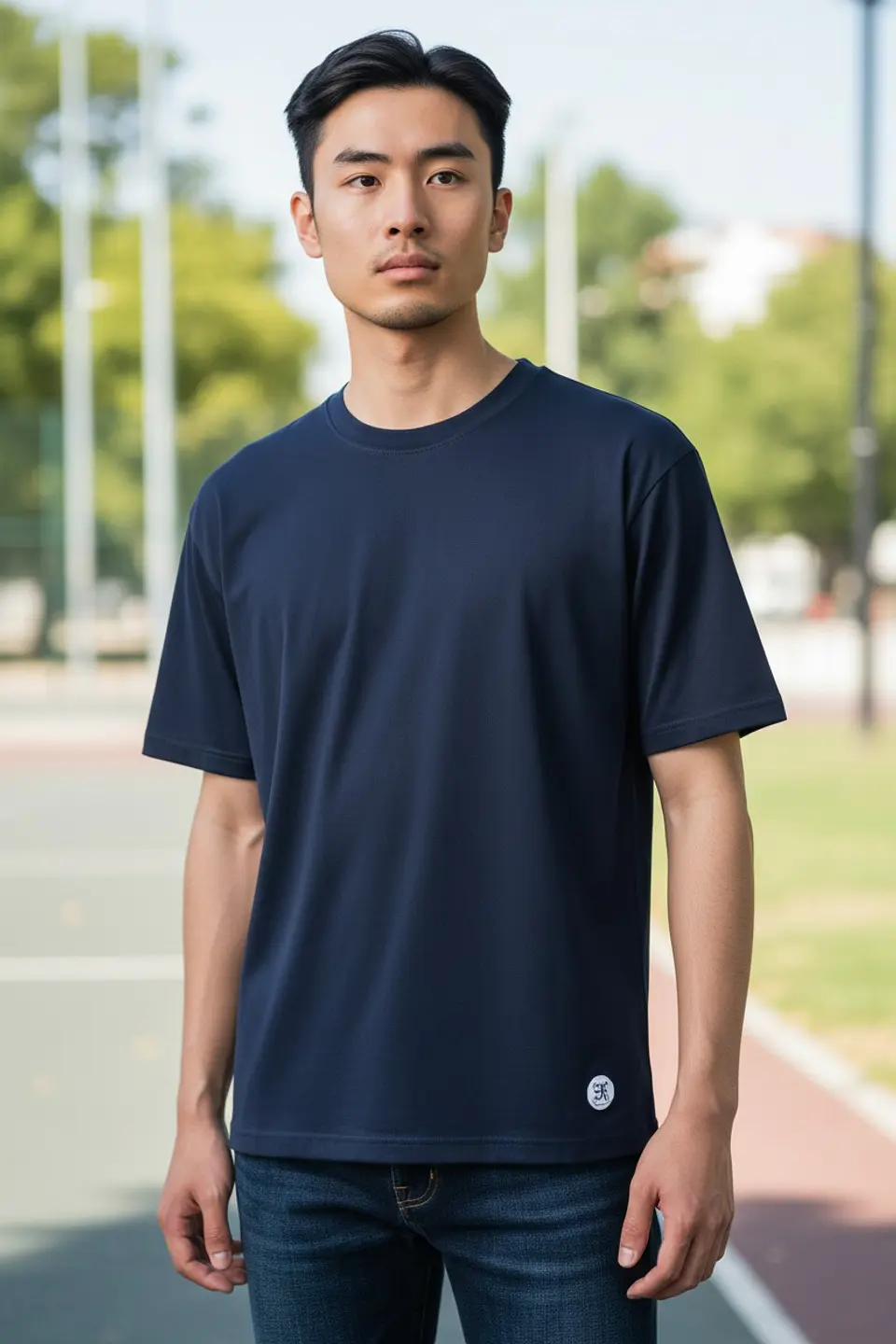 Polera Penalty Raiz Juv. Azul Oscuro 5