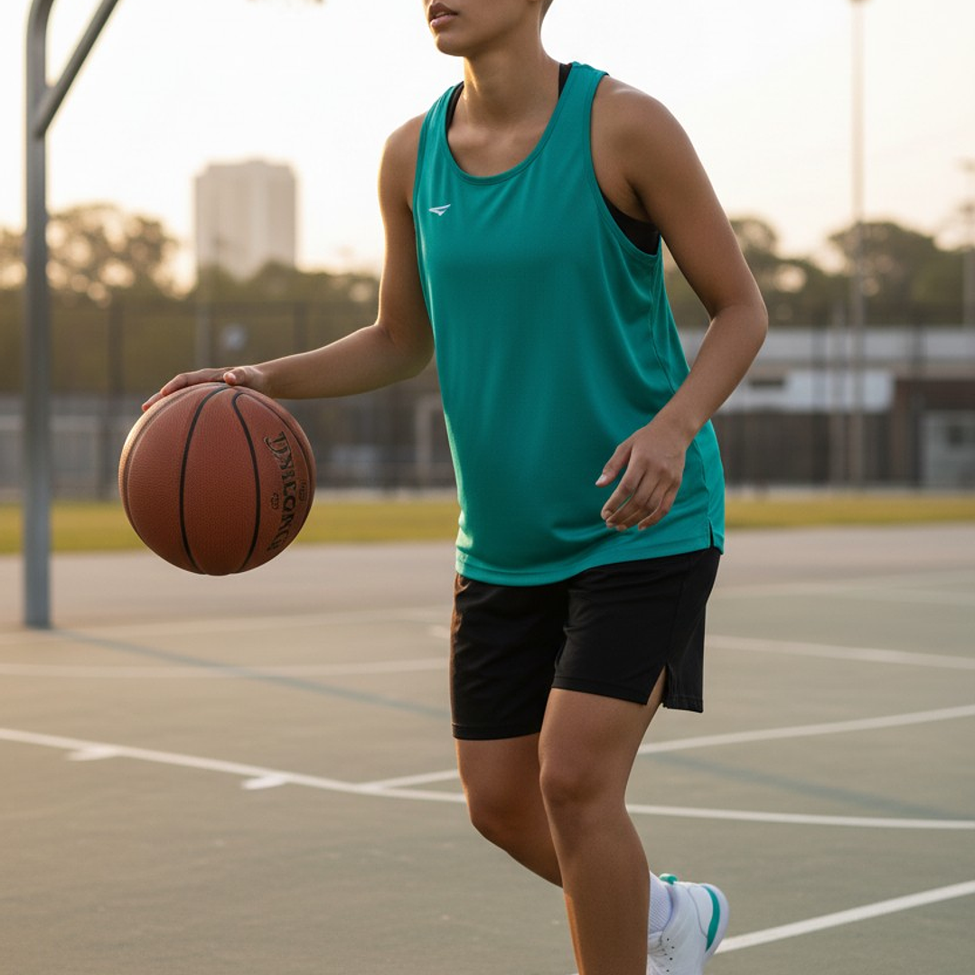 Polera Sin Manga Penalty 284 Femenina Turquesa 5