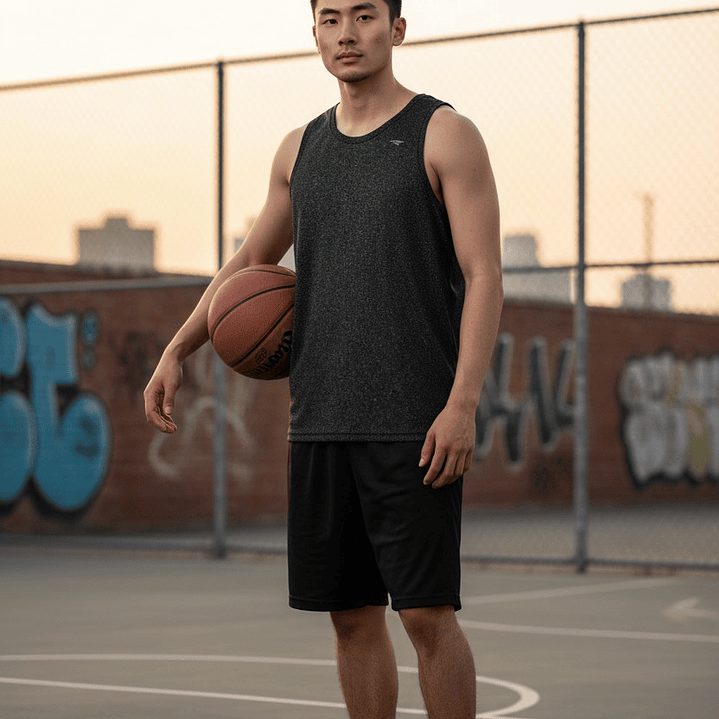 Polera Sin Manga Penalty Duo Negro 2