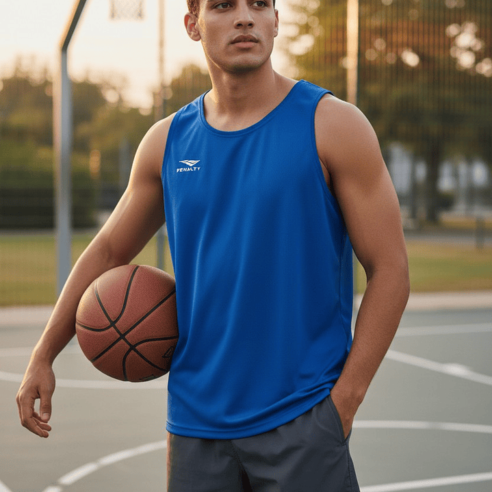 Polera Sin Manga Penalty X Azul Rey 2