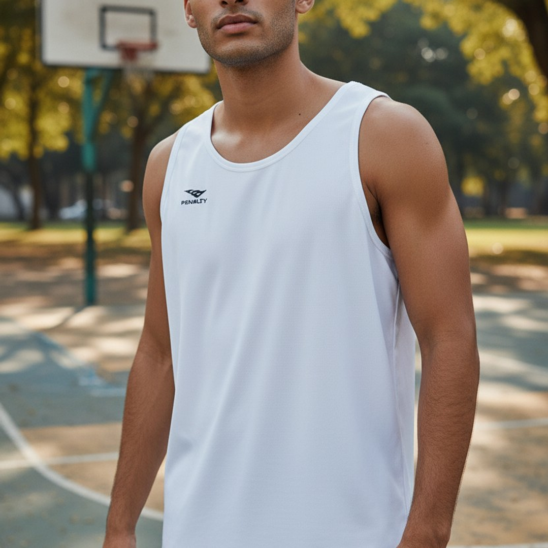 Polera Sin Manga Penalty X Blanco 5