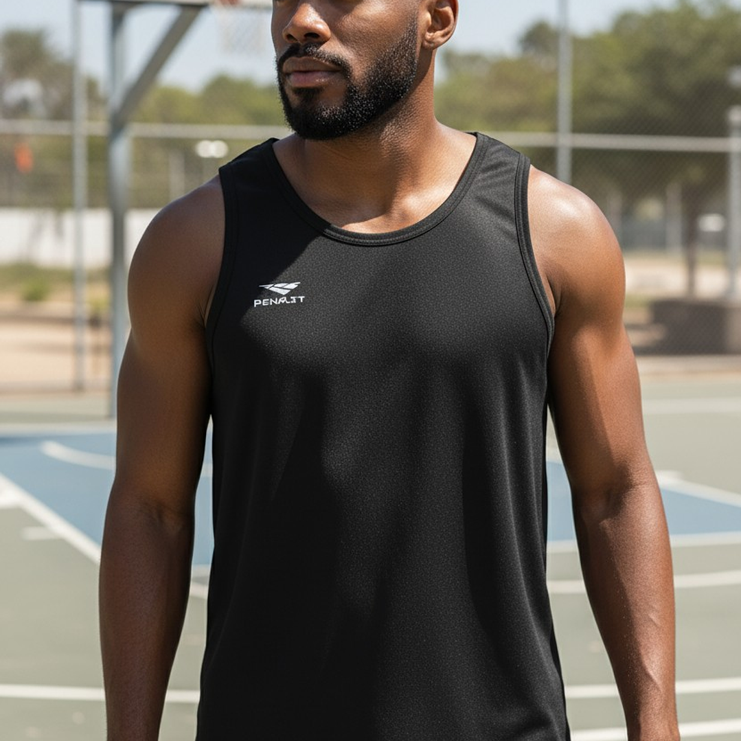 Polera Sin Manga Penalty X Negro 5