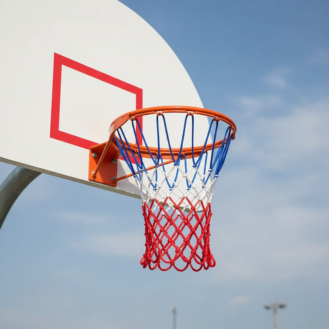 Red De Basquetbol Muuk Tricolor 3Mm Par 5