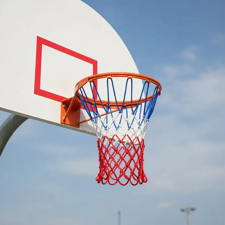 Red De Basquetbol Muuk Tricolor 3Mm Par 5