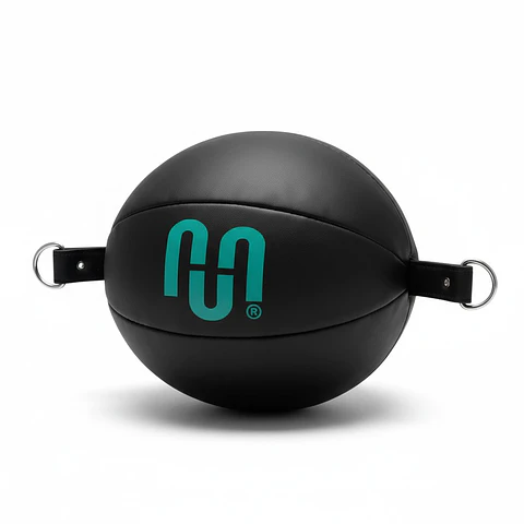 Pera Box Muuk Con Elastico Negro/Turquesa