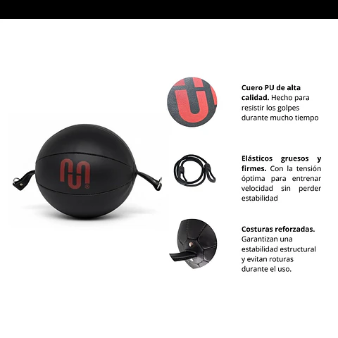 Pera Box Muuk Con Elastico Negro/Rojo