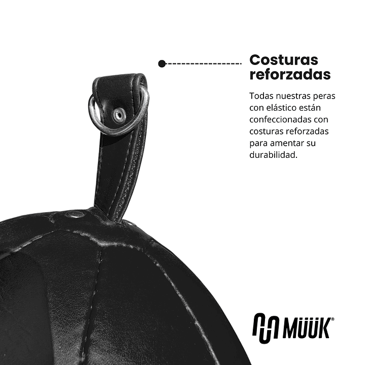 Pera Box Muuk Con Elastico Negro/Turquesa 6
